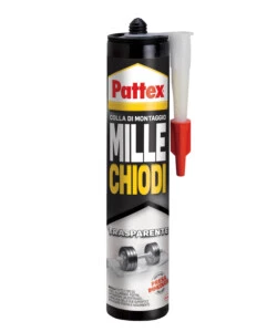 Pattex millechiodi trasparente 310g